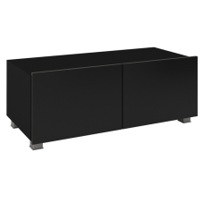 CALABRINI c | TV stolek | 100 cm | černá lesk | lze i zavěsit