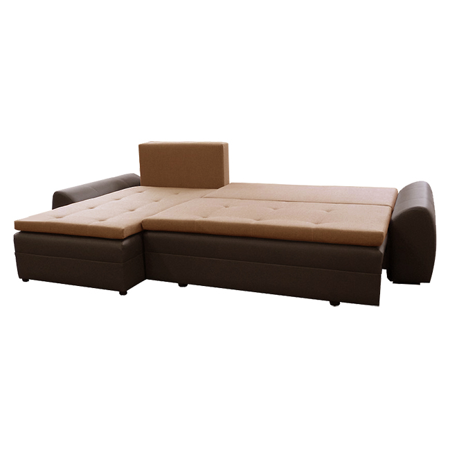 Sedací souprava Fan - 263x169 - rozkládací + úložný prostor - VÝBĚR TKANIN