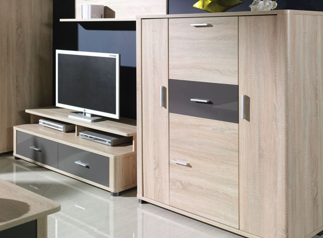 Fill - konferenční stolek 7 - dub sonoma