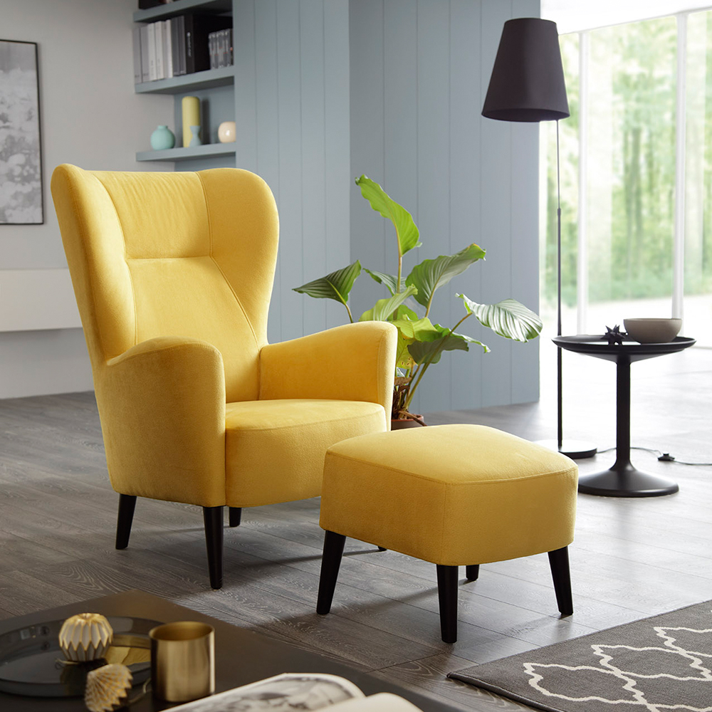 Křeslo ušák Next | VÝBĚR TKANIN