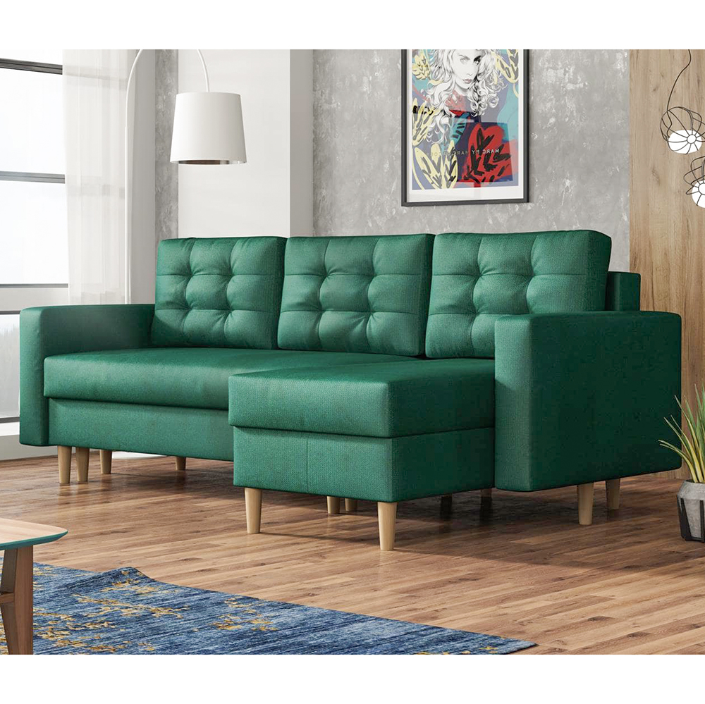 Sedací souprava ANA | 220x135 | rozkládací + 2x úložný prostor | UNI provedení | VÝBĚR TKANIN