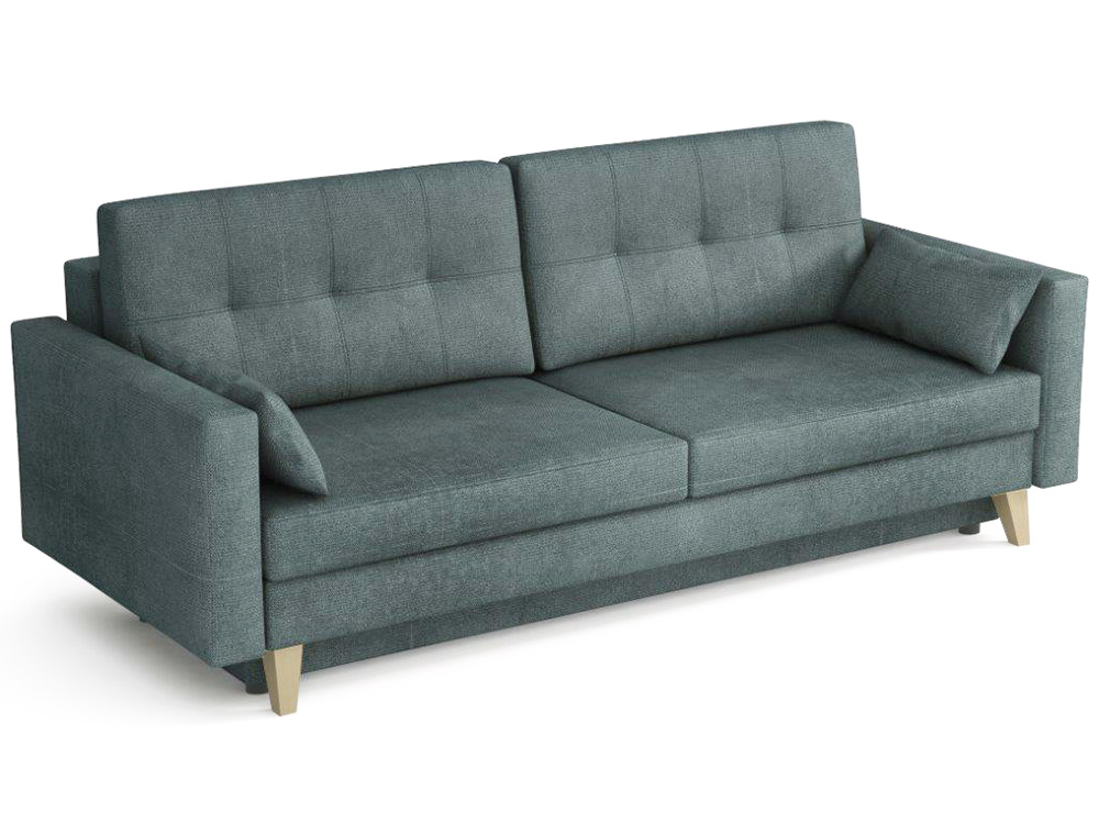 Pohovka Marina | 225 cm | rozkládací + úložný prostor | tmavě šedá