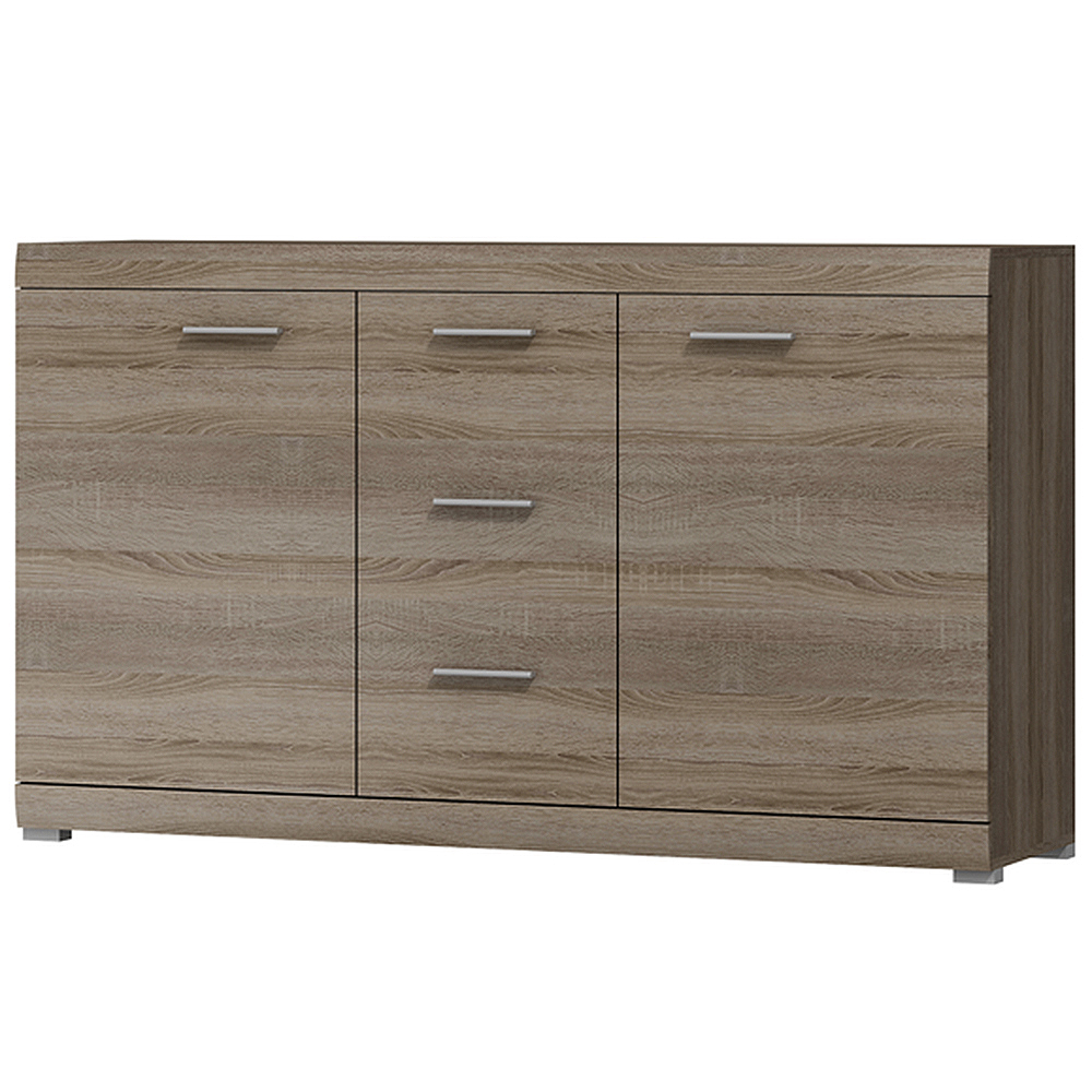 Obývací stěna ALVARO | 6 dílů | trufla | VÝPRODEJ