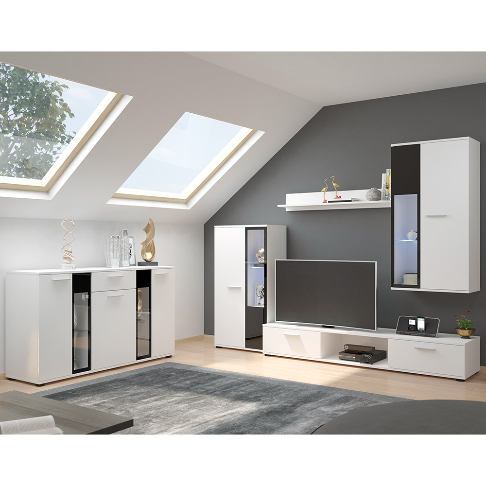 Komoda SALSA | 140 cm | bílá