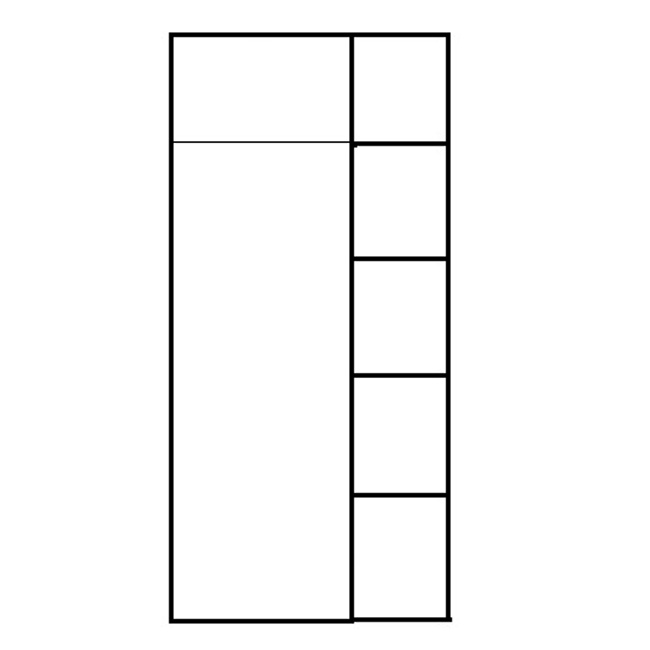 Skříňový systém Optimo A - sonoma