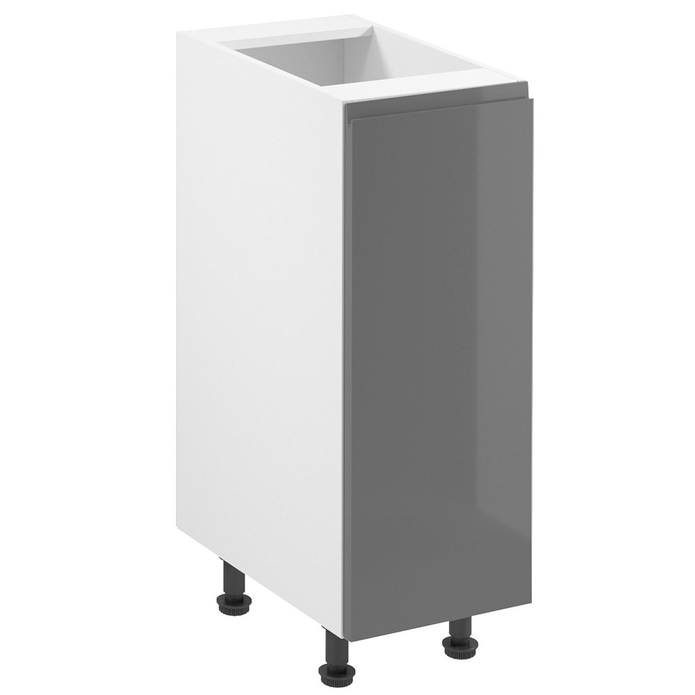 ASPEN gr | dolní skříňka D30 | LEVÁ | šedá lesk