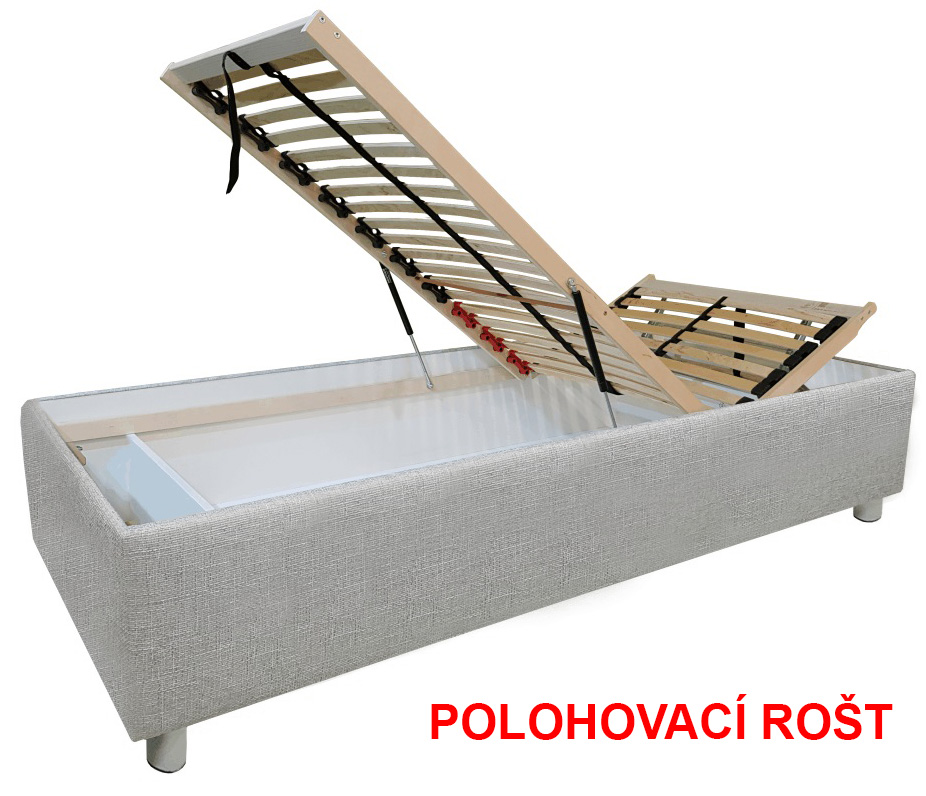 Dvoulůžko Laura - polohovací rošt - 160 cm