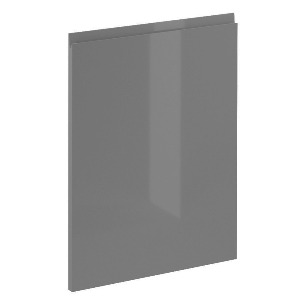 ASPEN gr | dvířka pro vestavnou myčku D45FZN | šedá lesk