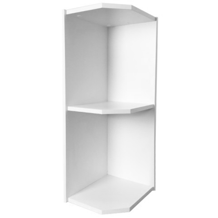 ASPEN b | horní regál G25PZ koncový | 25 cm | UNI provedení | bílá