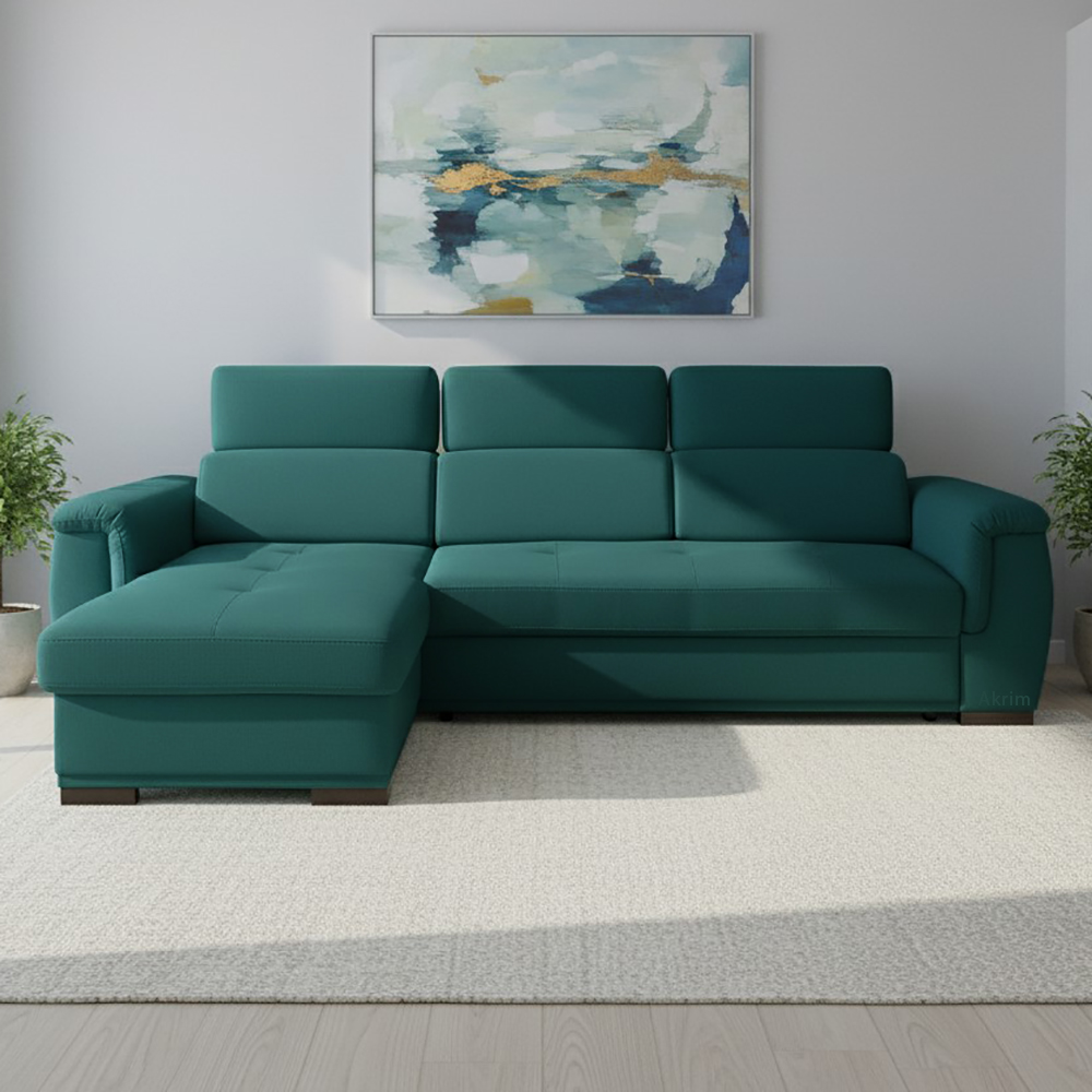 Sedací souprava UMBRIA III | 177x270 cm | rozkládací + úložný prostor | VÝBĚR LÁTEK