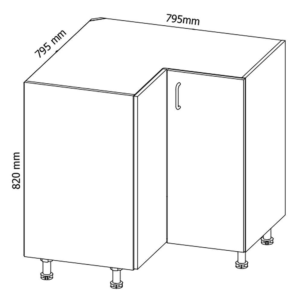 Kuchyňská linka Provence A