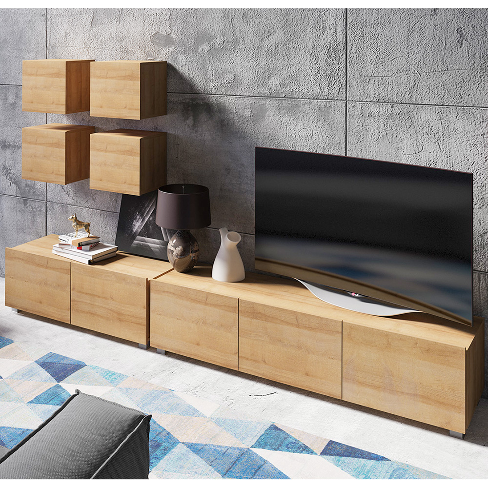 CALABRINI d | konferenční stolek velký | 110 cm | dub zlatý