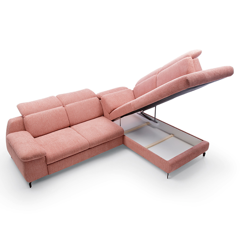 Sedací souprava COBRA | 288x223 | rozkládací + úložný prostor | VÝBĚR TKANIN