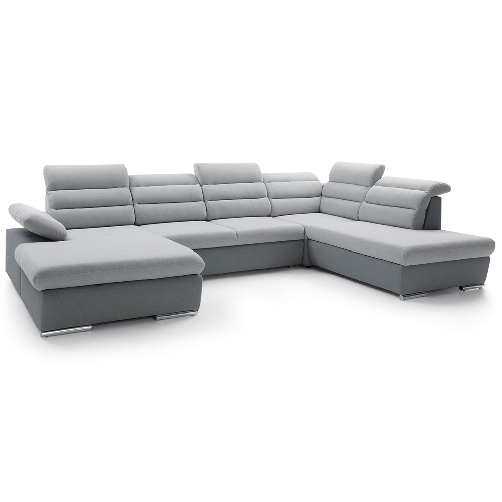 Sedací souprava GRECO II U | 194x356x230 | rozkládací + úložný prostor | VÝBĚR TKANIN