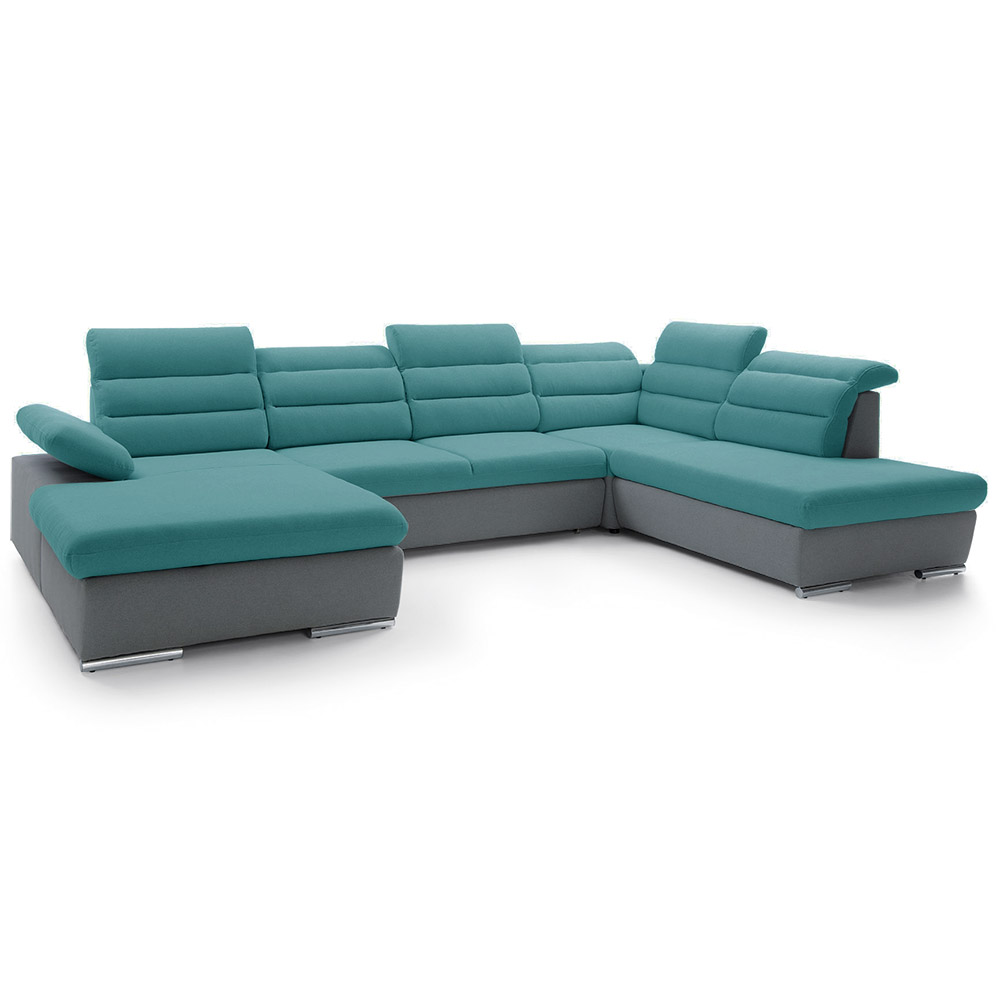 Sedací souprava GRECO II U | 194x356x230 | rozkládací + úložný prostor | VÝBĚR TKANIN