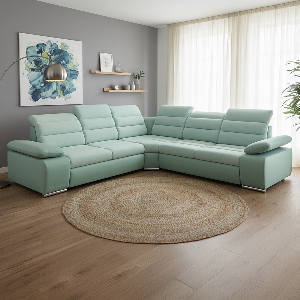 Sedací souprava KORFU I | 296x296 | nerozkládací | VÝBĚR TKANIN