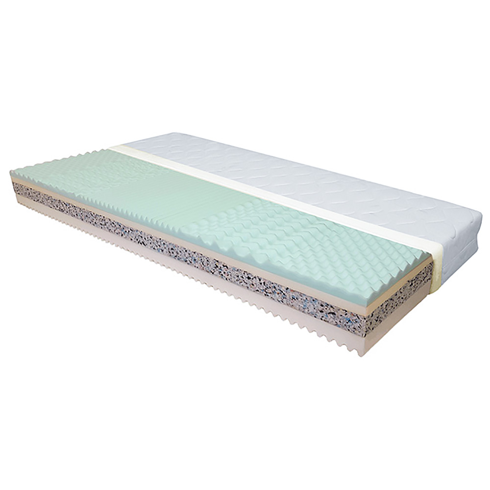 Matrace VITALCOM | 90x200 | výška 20 cm | nosnost 130 kg | tvrdost H3 + H4 | ZÓN 7 | oboustranná