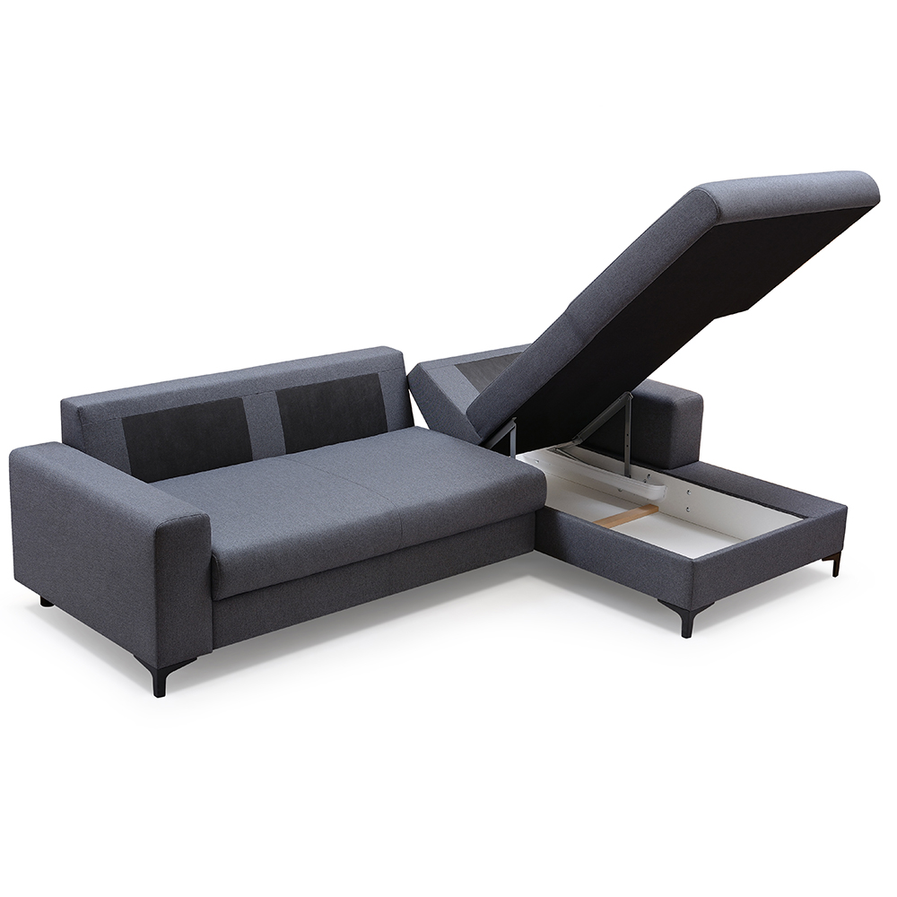 Sedací souprava AVRA | 252x165 | rozkládací + úložný prostor | VÝBĚR TKANIN