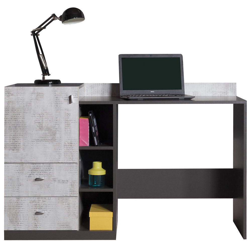 Dětský pokoj Tablo F | grafit/enigma