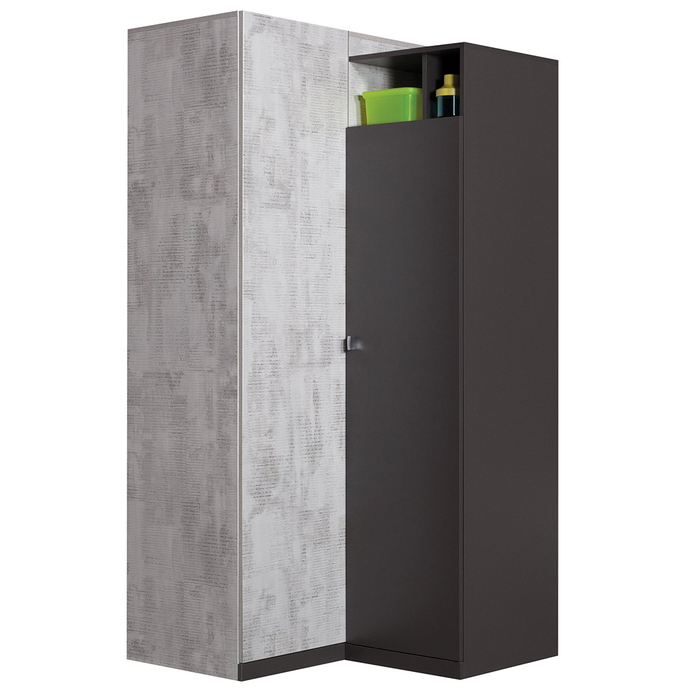 Dětský pokoj Tablo F | grafit/enigma