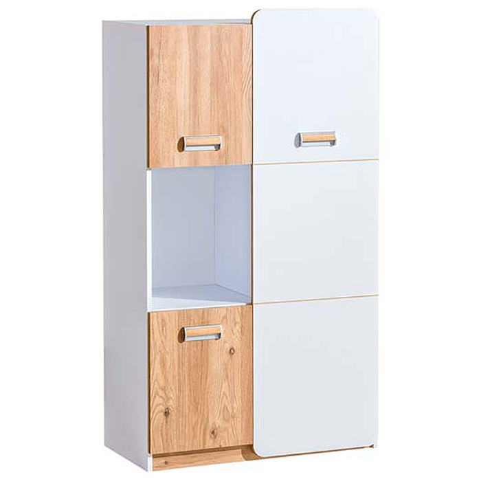 Dětský pokoj Lorento I - bílá brilantní/dub nash