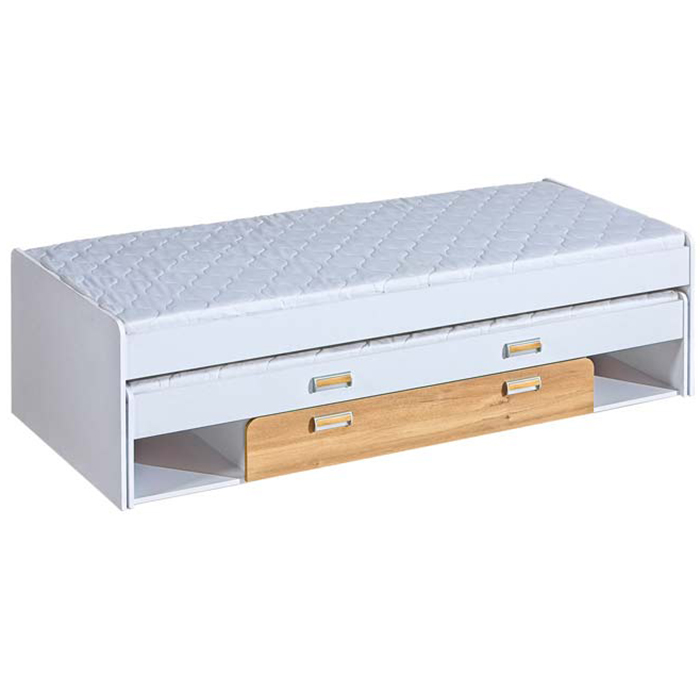 Dětský pokoj Lorento I - bílá brilantní/dub nash