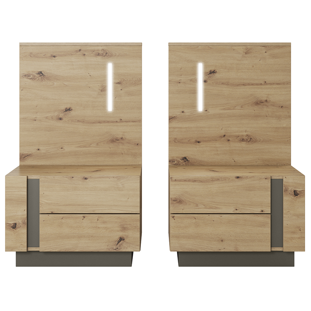 Ložnice Arco a | sestava A | artisan | 5 dílů