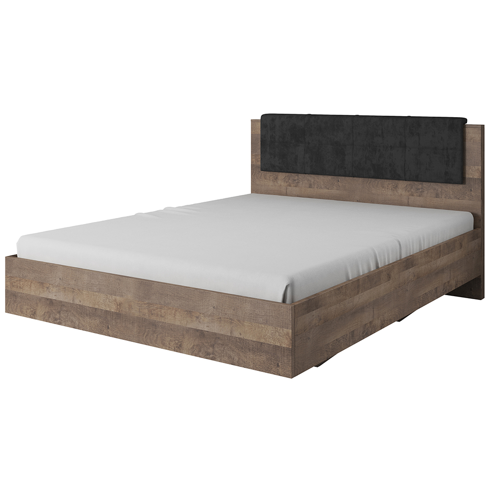 ARDEN | postel dvoulůžko | 160x200 cm | dub sand grange/matera