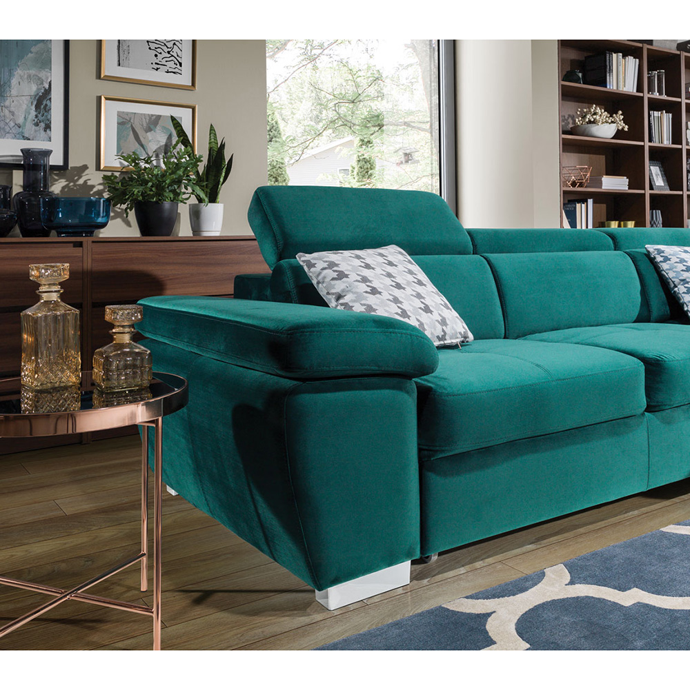 Sedací souprava ROSSO U | 256x350x225 | ROZKLÁDACÍ | levá | VÝBĚR TKANIN