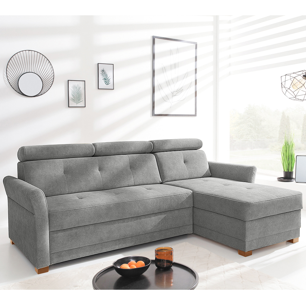 Sedací souprava HARRIS | 222x155 cm | rozkládací + úložný prostor | VÝBĚR TKANIN