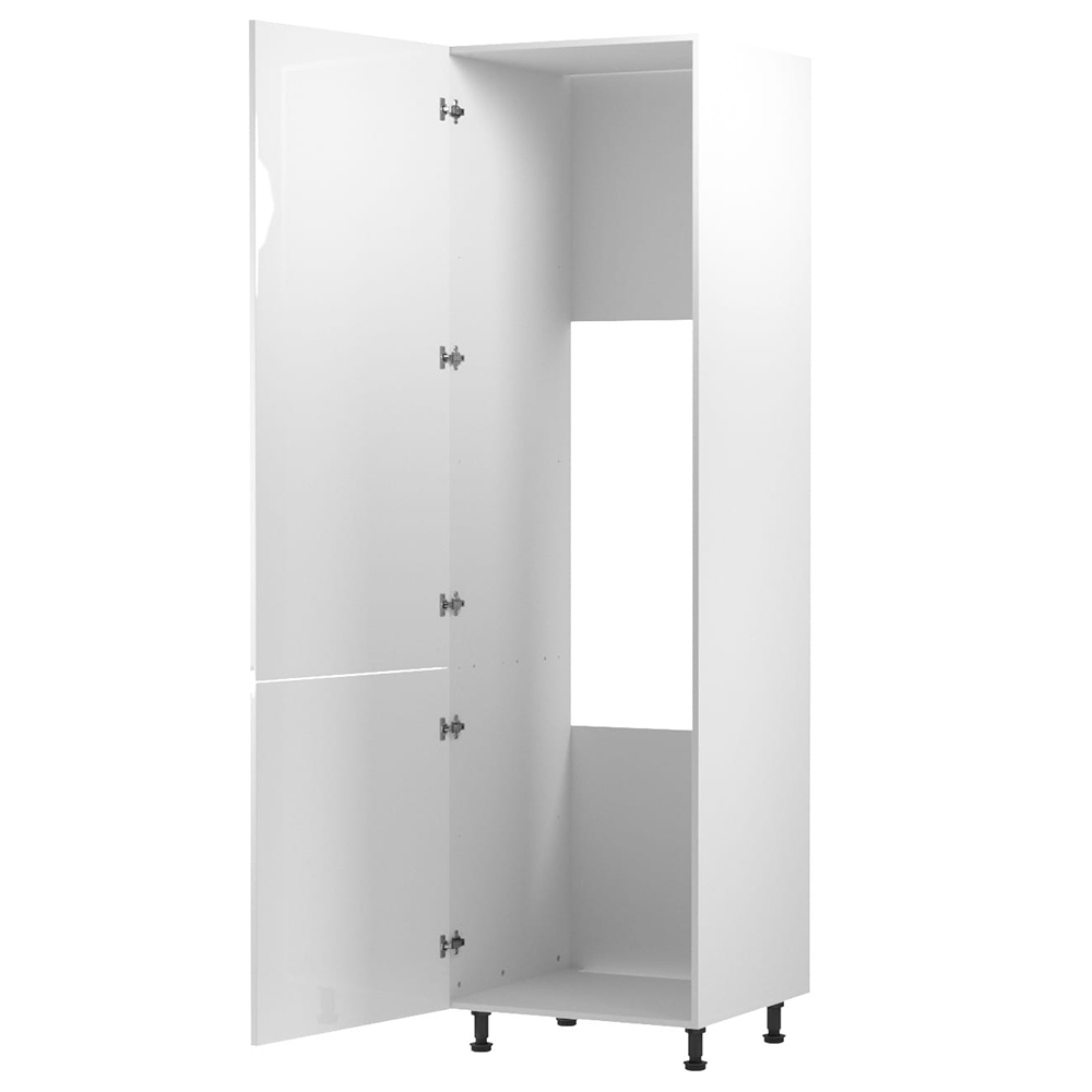 Kuchyňská linka ASPEN b | 180 cm + 340 cm | zásuvky METALBOX | SOKL v CENĚ | bílá lesk