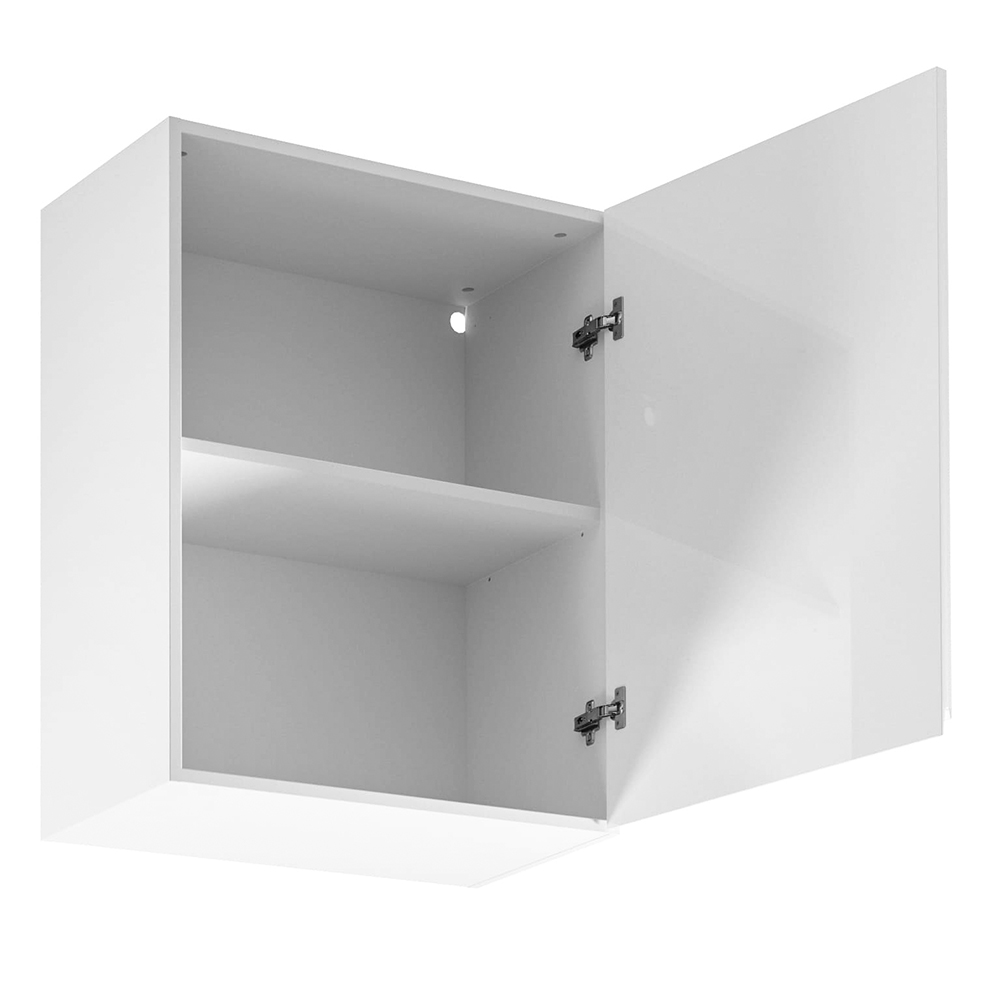 Kuchyňská linka ASPEN b | 180 cm + 340 cm | zásuvky METALBOX | SOKL v CENĚ | bílá lesk