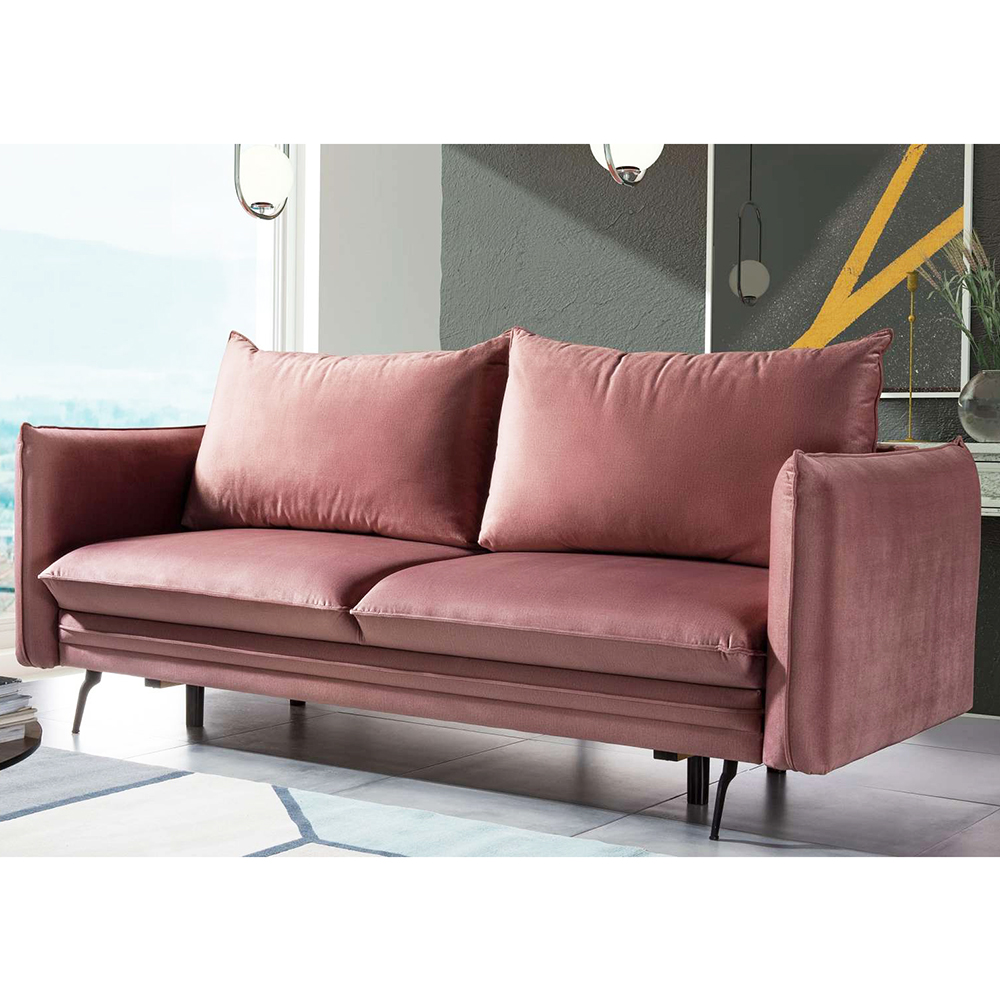 Pohovka  AKITA | 225 cm | EXTRA KVALITA | rozkládací + úložný prostor | VÝBĚR TKANIN