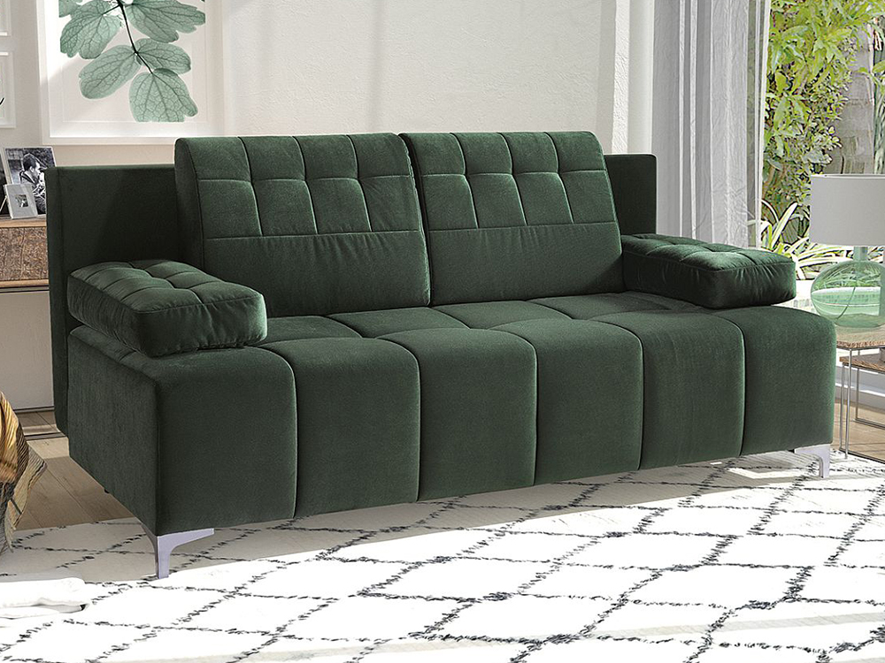 Pohovka Sinus 3FBA | 202 cm | rozkládací + úložný prostor | VÝBĚR TKANIN