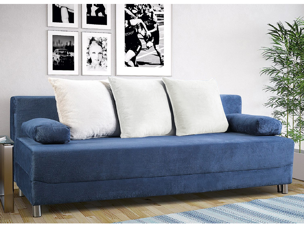 Pohovka Alisa lux 3FBA | 193 cm | varianta 2 | rozkládací + úložným prostor | VÝBĚR TKANIN