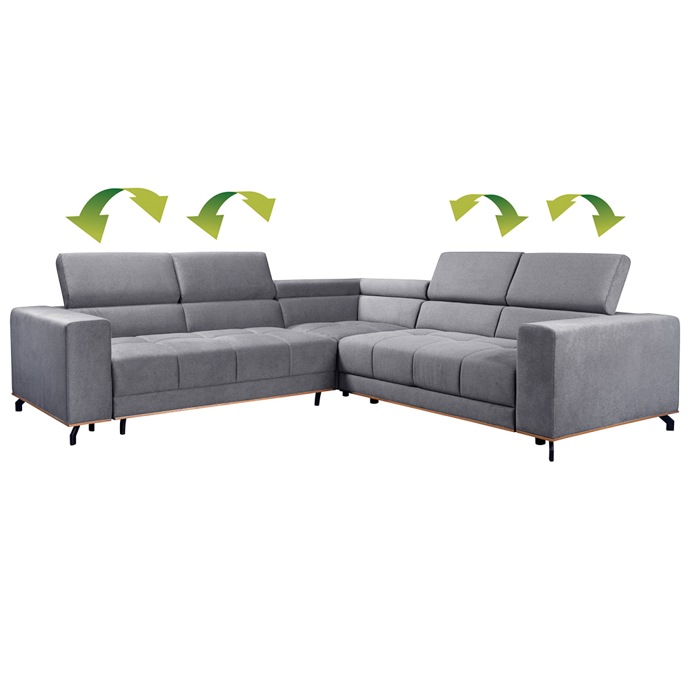 Sedací souprava PARTY | 269x269 P | na každodenní spaní + úl. prostor | VÝBĚR LÁTEK