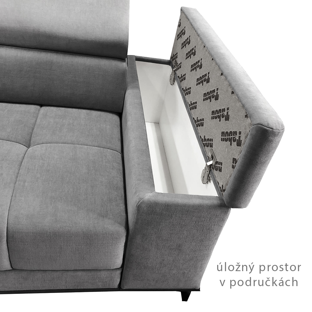 Pohovka PARTY | 250 cm | KAŽDODENNÍ SPANÍ | výběr látek