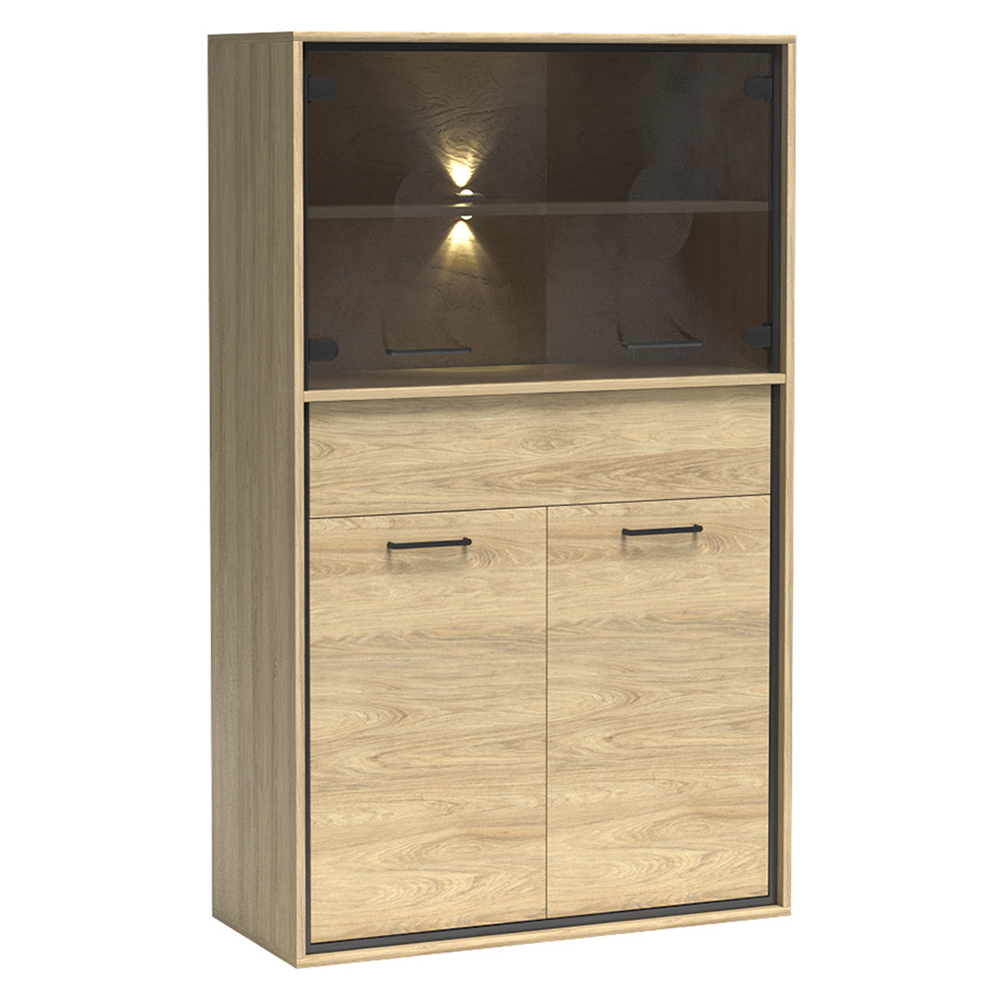 Mediolan - vitrína M5 - natural hikora