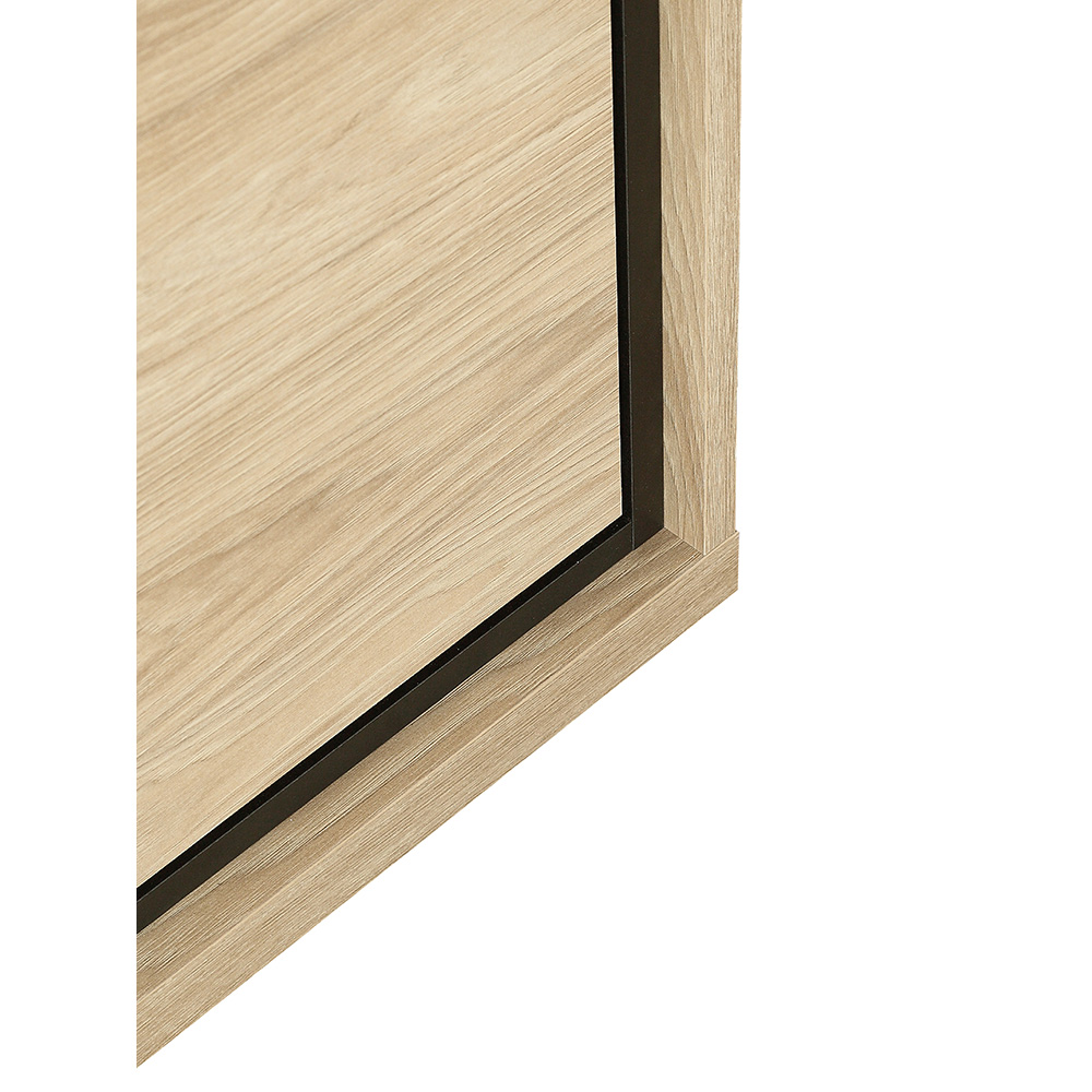 MEDIOLAN | šatní skříň M-14 rohová | 84,7x102 cm | natural hikora