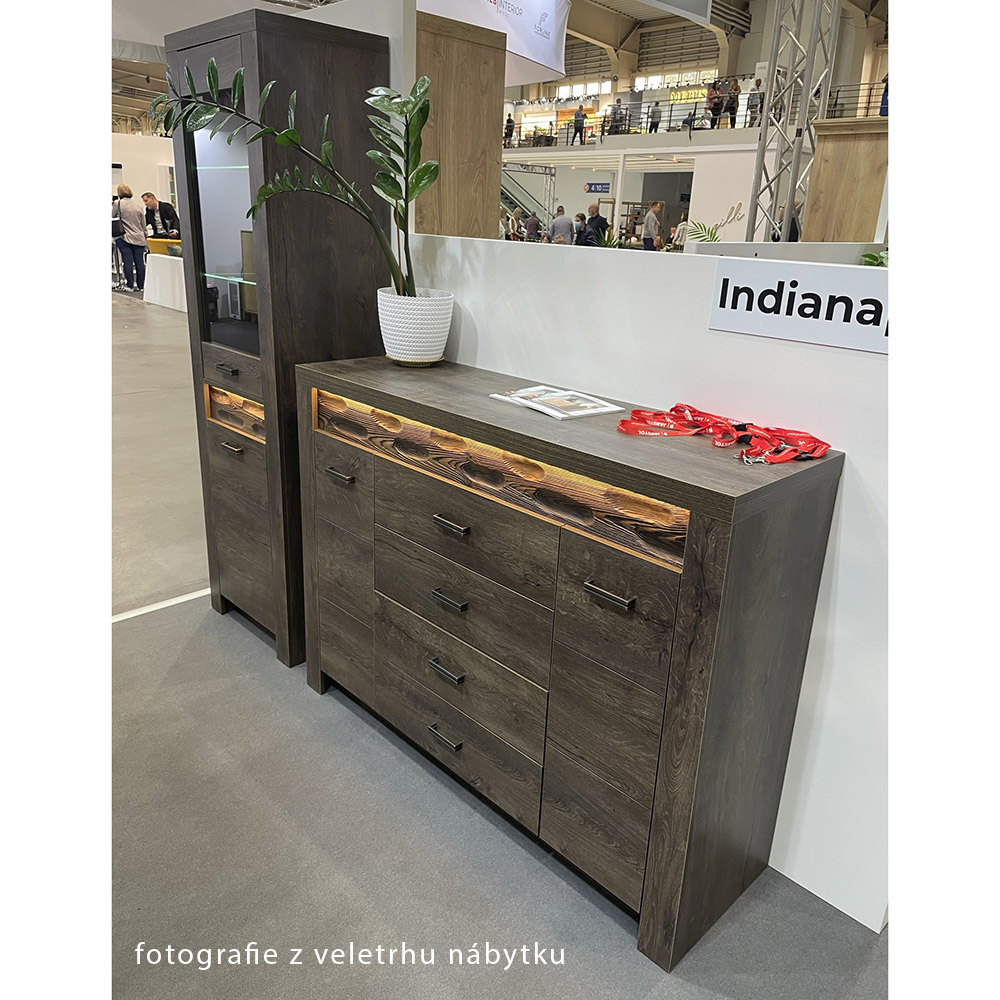 INDIANAPOLIS t | TV stolek I-9 | jasan tmavý