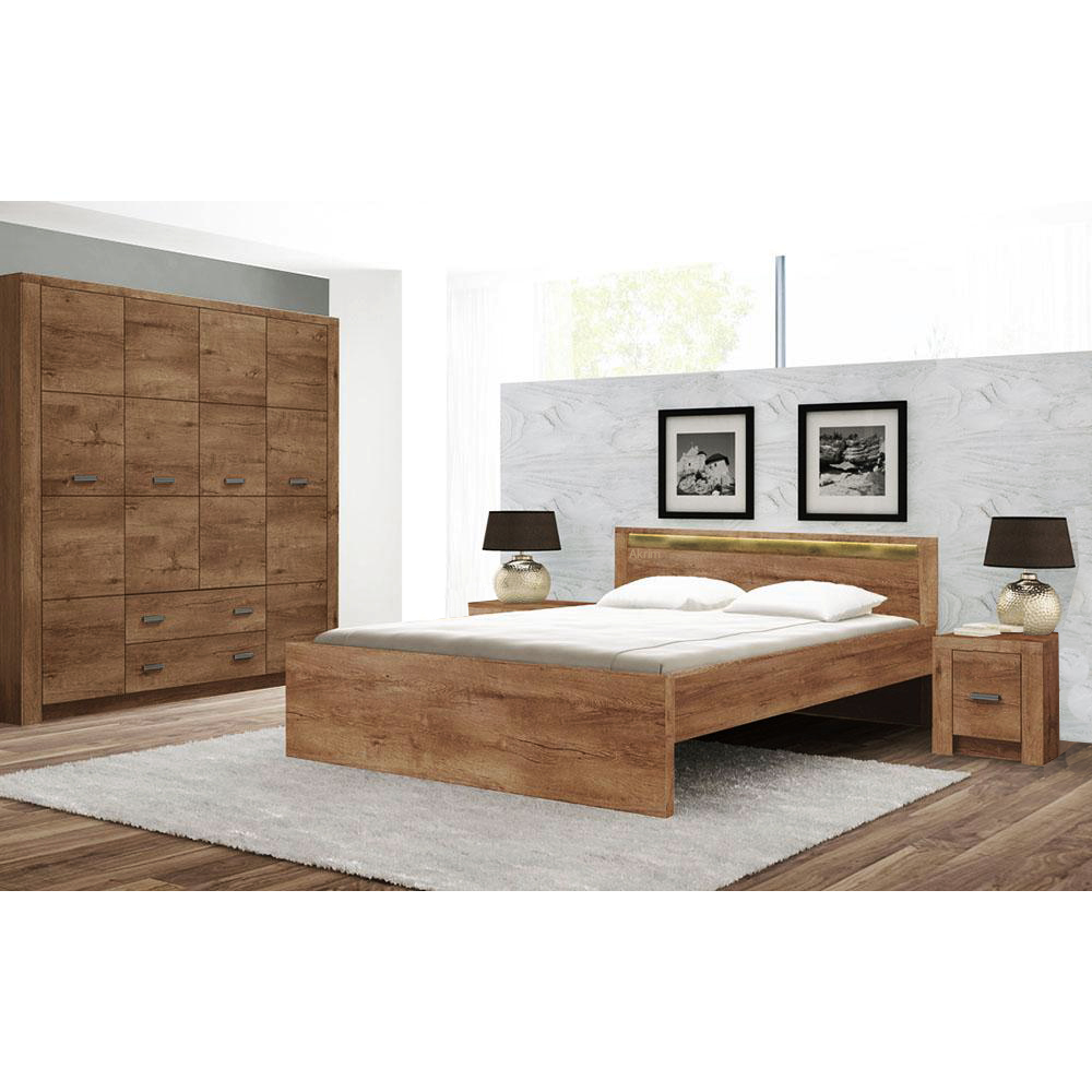 INDIANAPOLIS s | závěsná police I-21 | 137 cm | jasan světlý