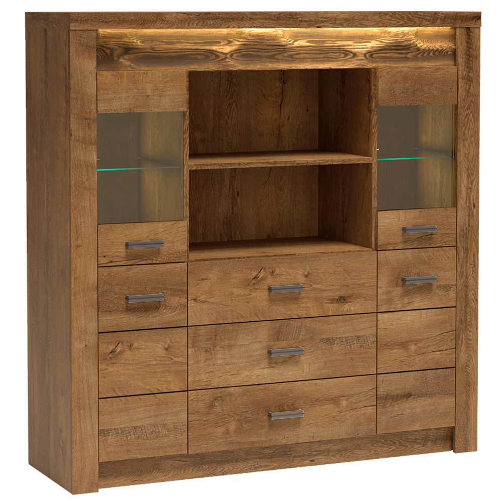 INDIANAPOLIS s | vitrína I-22 | 137 cm | jasan světlý