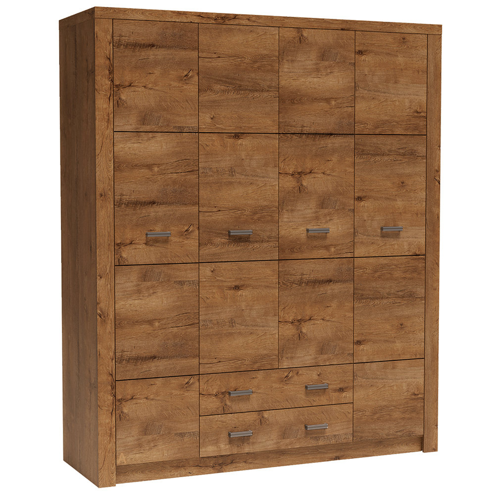 INDIANAPOLIS s | šatní skříň I-18 | 178 cm | jasan světlý