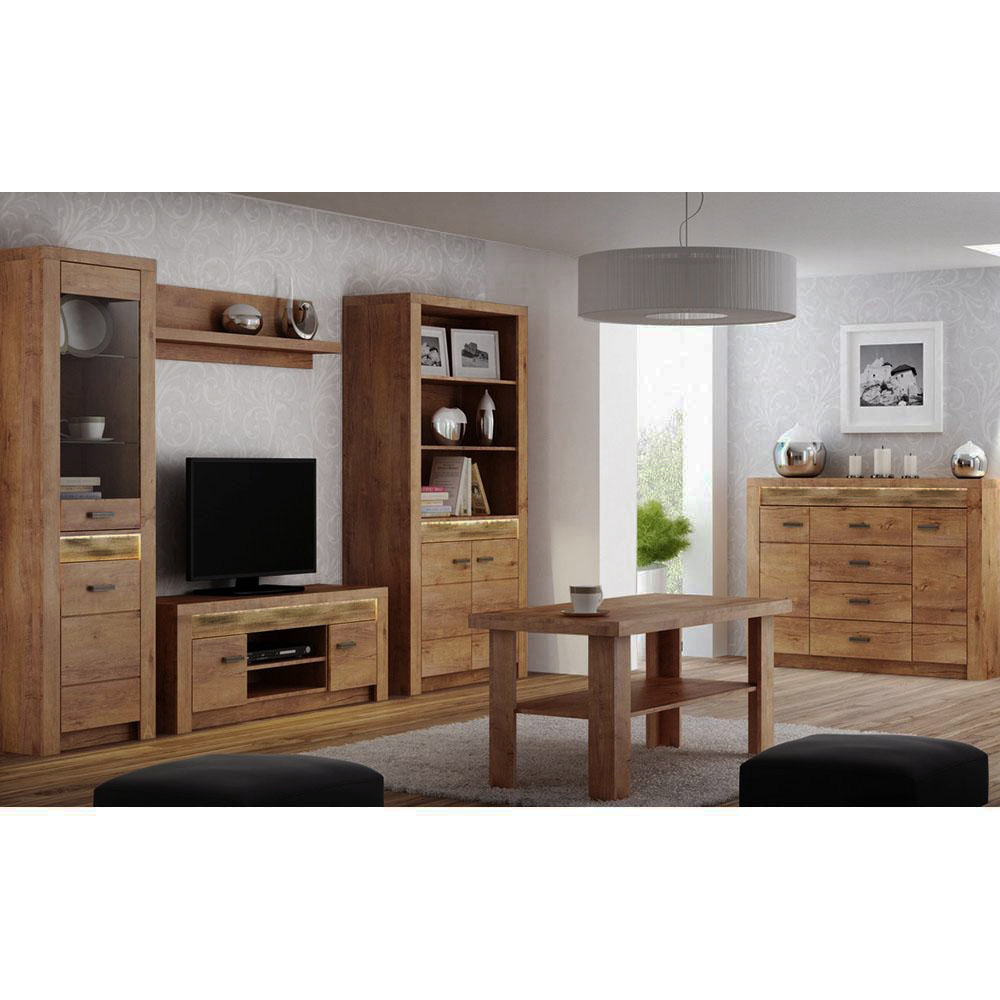 INDIANAPOLIS s | postel dvoulůžko I-19 s roštem | 160x200 cm | jasan světlý