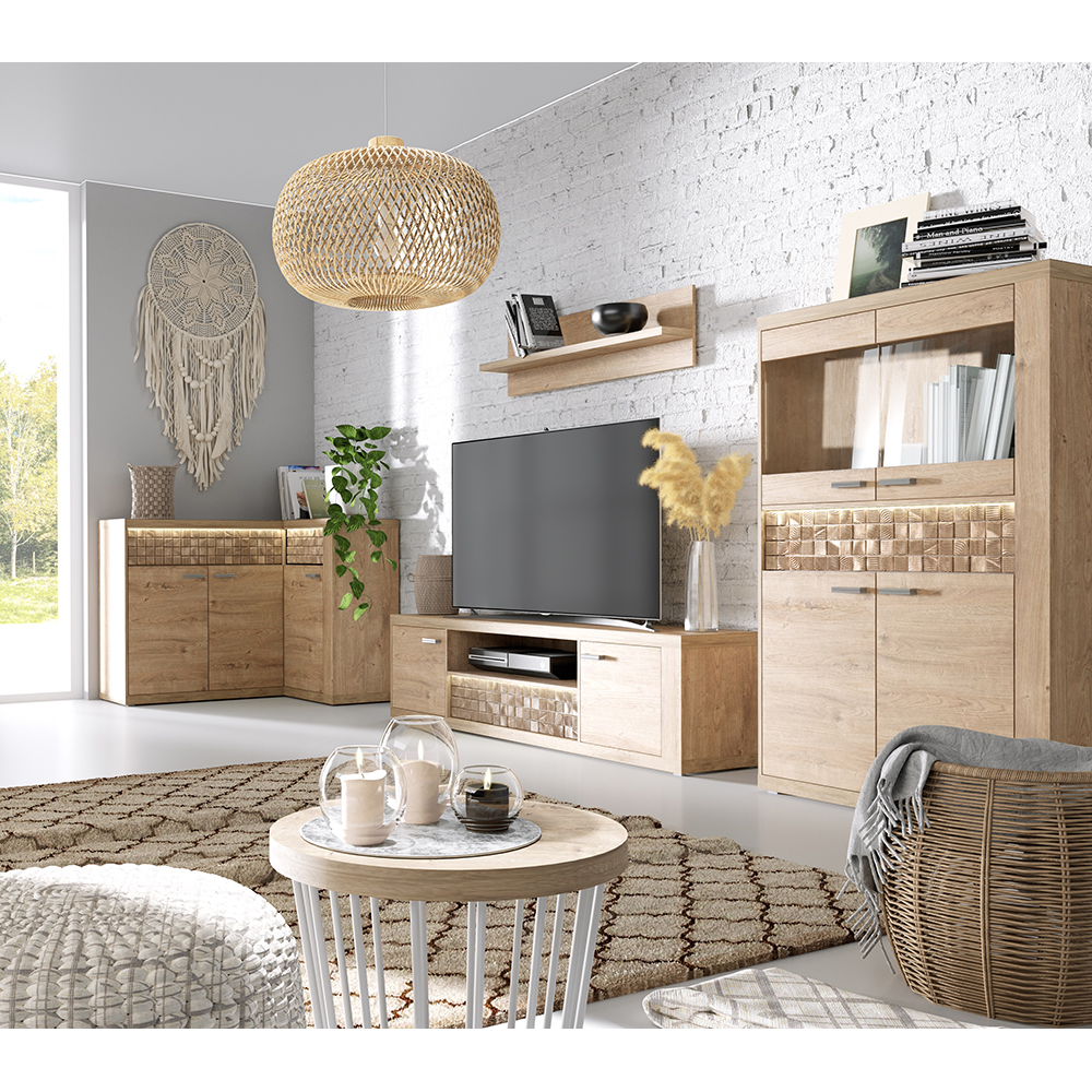 Natural - zrcadlo N10 - dub ribbeck