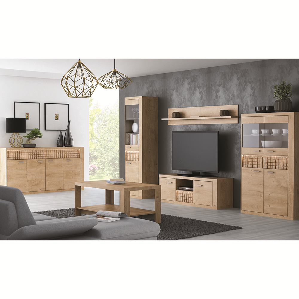 Natural - TV stolek N12 - dub ribbeck