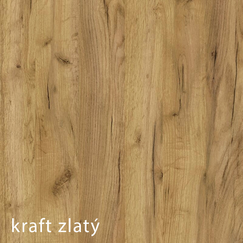 Antica K | komoda A3 | 82 cm | kraft zlatý