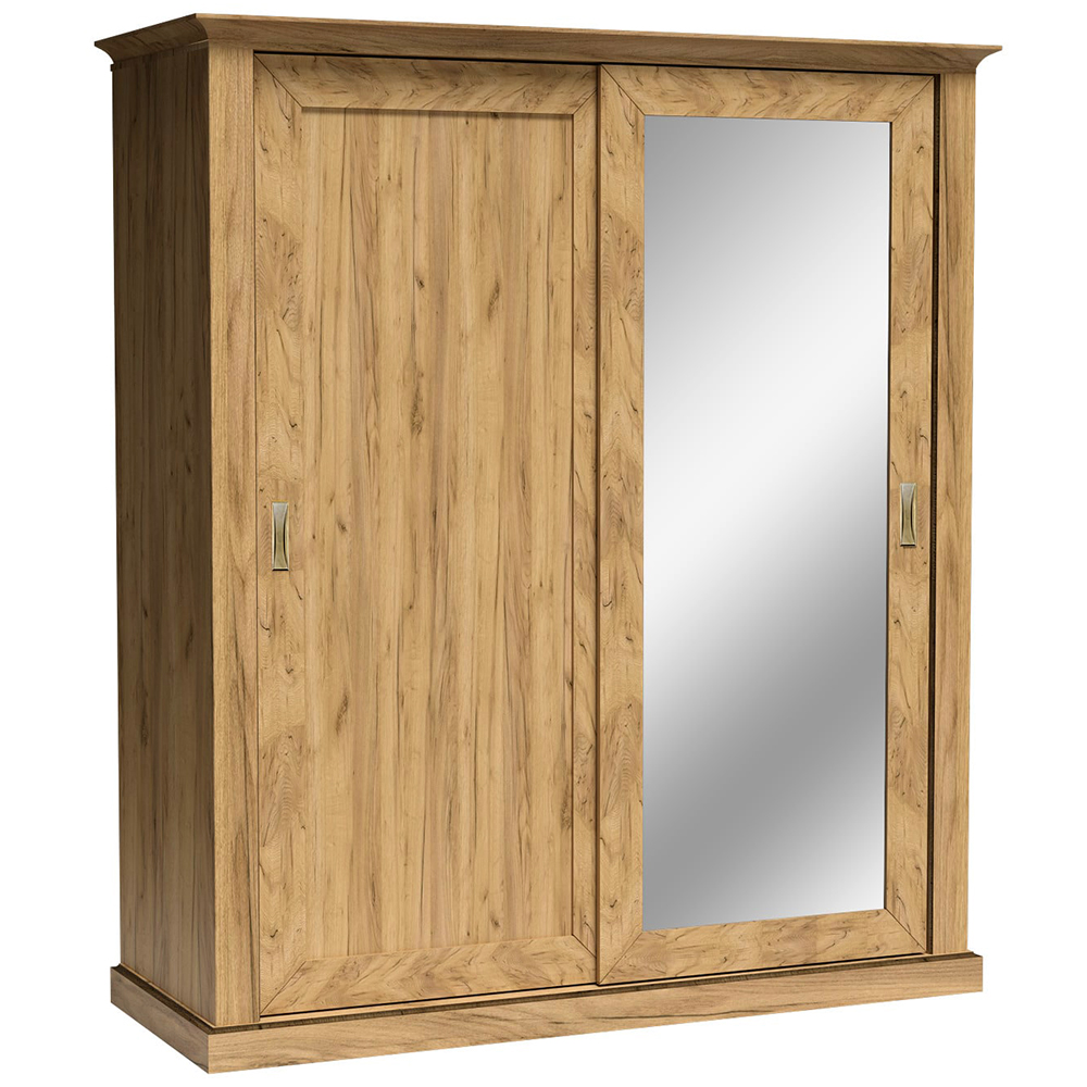 Antica K | šatní skříň A183 | 185 cm | kraft zlatý