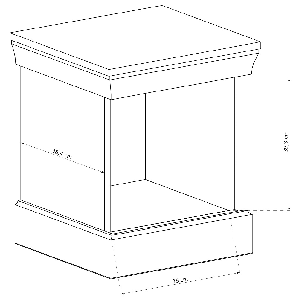 Ložnice Antica K | sestava A | 7 dílů | kraft zlatý