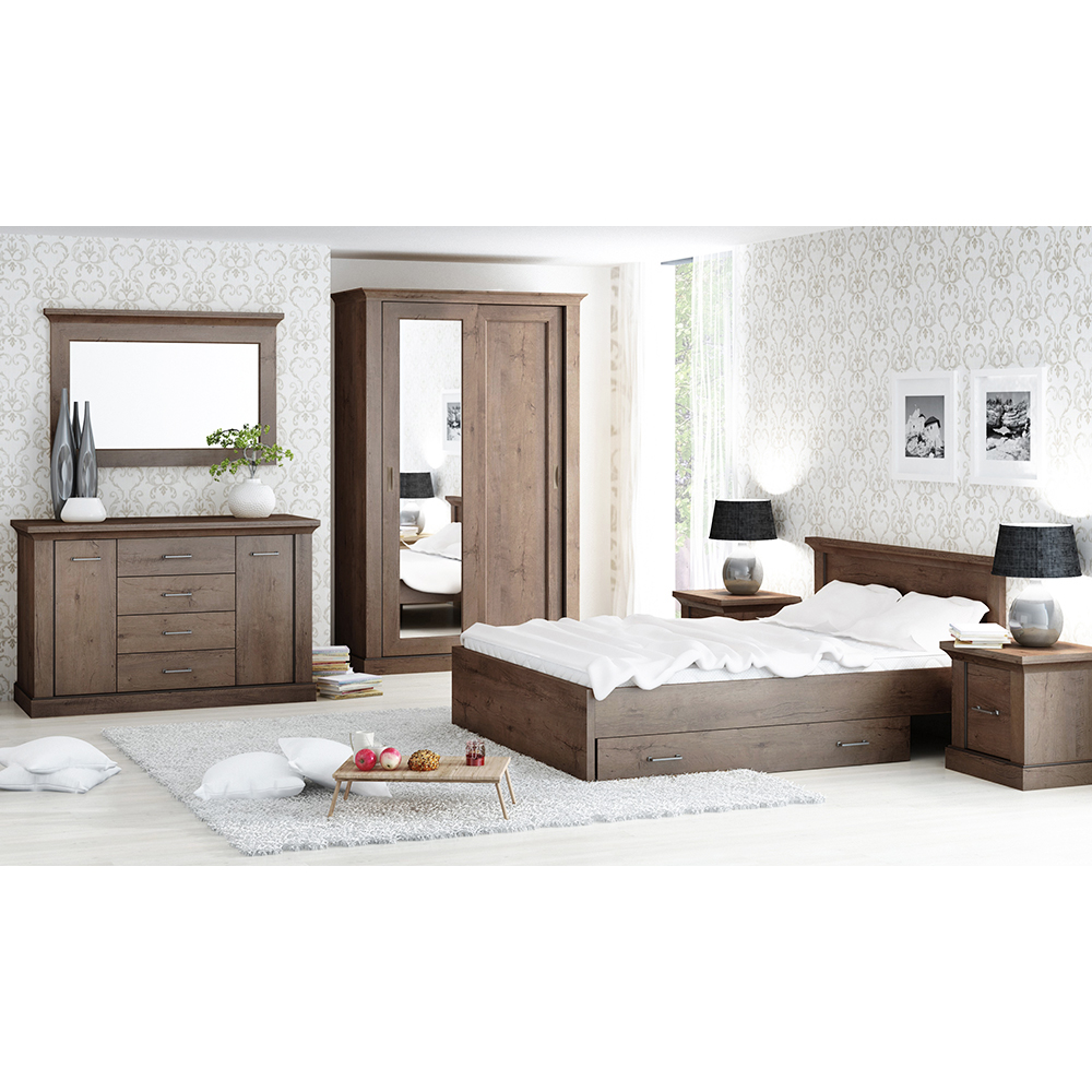 Antica L | komoda A2 | 114x95,5x42 cm | dub lefkas | POSLEDNÍ KUSY